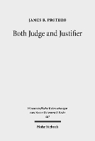 Book Cover for Both Judge and Justifier by James B. Prothro