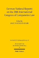 Book Cover for German National Reports on the 20th International Congress of Comparative Law by Martin SchmidtKessel