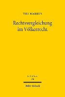 Book Cover for Rechtsvergleichung im Völkerrecht by Till Markus