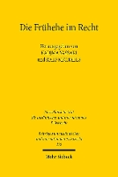 Book Cover for Die Frühehe im Recht by Nadjma Yassari