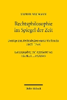 Book Cover for Rechtsphilosophie im Spiegel der Zeit by Ulfrid Neumann