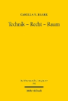 Book Cover for Technik - Recht - Raum by Camilla S Haake