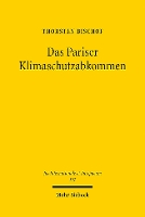 Book Cover for Das Pariser Klimaschutzabkommen by Thorsten Bischof