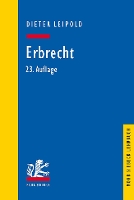 Book Cover for Erbrecht by Dieter Leipold