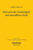 Book Cover for Internationale Zustandigkeit Und Anwendbares Recht by Patsy Leeuwenburg, Steven R Silver, Life Office Management Association