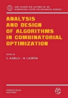 Book Cover for Analysis and Design of Algorithms in Combinatorial Optimization by Giorgio Ausiello