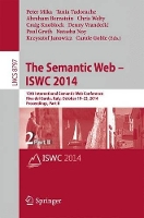 Book Cover for The Semantic Web – ISWC 2014 by Peter Mika