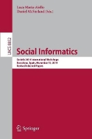 Book Cover for Social Informatics by Luca Maria Aiello