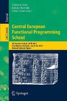 Book Cover for Central European Functional Programming School by Viktória Zsók