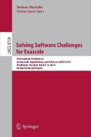 Book Cover for Solving Software Challenges for Exascale by Stefano Markidis