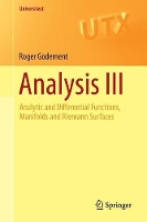 Book Cover for Analysis III by Roger Godement