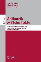 Book Cover for Arithmetic of Finite Fields by Çetin Kaya Koç