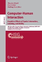 Book Cover for Computer-Human Interaction. Cognitive Effects of Spatial Interaction, Learning, and Ability 25th Australian Computer-Human Interaction Conference, OzCHI 2013, Adelaide, SA, Australia, November 25-29,  by Theodor Wyeld