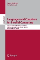 Book Cover for Languages and Compilers for Parallel Computing by James Brodman