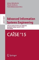 Book Cover for Advanced Information Systems Engineering by Jelena Zdravkovic