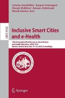 Book Cover for Inclusive Smart Cities and e-Health by Antoine Geissbühler