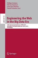 Book Cover for Engineering the Web in the Big Data Era by Philipp Cimiano