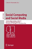 Book Cover for Social Computing and Social Media by Gabriele Meiselwitz