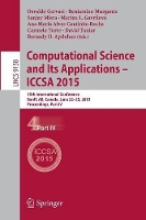 Book Cover for Computational Science and Its Applications -- ICCSA 2015 by Osvaldo Gervasi