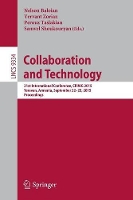 Book Cover for Collaboration and Technology by Nelson Baloian