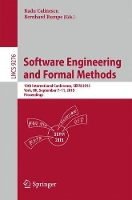 Book Cover for Software Engineering and Formal Methods by Radu Calinescu