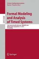 Book Cover for Formal Modeling and Analysis of Timed Systems by Sriram Sankaranarayanan