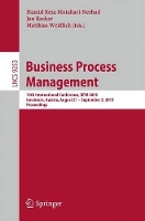 Book Cover for Business Process Management by Hamid Reza Motahari-Nezhad