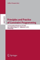 Book Cover for Principles and Practice of Constraint Programming by Gilles Pesant