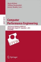 Book Cover for Computer Performance Engineering by Marta Beltrán