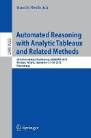 Book Cover for Automated Reasoning with Analytic Tableaux and Related Methods by Hans De Nivelle