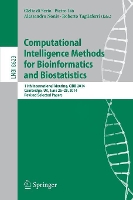 Book Cover for Computational Intelligence Methods for Bioinformatics and Biostatistics by Clelia DI Serio