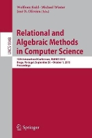 Book Cover for Relational and Algebraic Methods in Computer Science by Wolfram Kahl