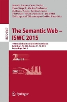 Book Cover for The Semantic Web - ISWC 2015 by Marcelo Arenas