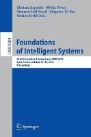 Book Cover for Foundations of Intelligent Systems 22nd International Symposium, ISMIS 2015, Lyon, France, October 21-23, 2015, Proceedings by Floriana Esposito