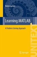 Book Cover for Learning MATLAB by Walter Gander