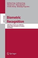 Book Cover for Biometric Recognition by Jinfeng Yang