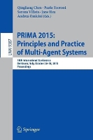 Book Cover for PRIMA 2015: Principles and Practice of Multi-Agent Systems by Qingliang Chen