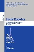 Book Cover for Social Robotics by Adriana Tapus