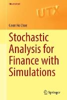 Book Cover for Stochastic Analysis for Finance with Simulations by Geon Ho Choe