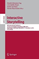 Book Cover for Interactive Storytelling by Henrik Schoenau-Fog