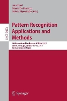 Book Cover for Pattern Recognition: Applications and Methods by Ana Fred