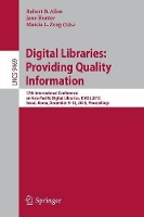 Book Cover for Digital Libraries: Providing Quality Information by Robert B. Allen