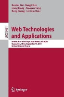 Book Cover for Web Technologies and Applications by Cai Ruichu