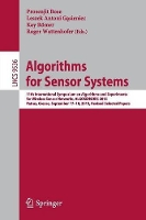Book Cover for Algorithms for Sensor Systems by Prosenjit Bose