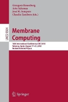 Book Cover for Membrane Computing by Grzegorz Rozenberg