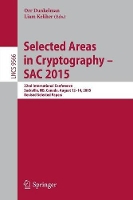 Book Cover for Selected Areas in Cryptography - SAC 2015 by Orr Dunkelman