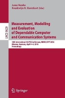 Book Cover for Measurement, Modelling and Evaluation of Dependable Computer and Communication Systems by Anne Remke