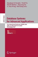 Book Cover for Database Systems for Advanced Applications by Shamkant B. Navathe