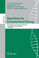 Book Cover for Algorithms for Computational Biology by María Botón-Fernández