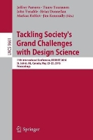 Book Cover for Tackling Society's Grand Challenges with Design Science by Jeffrey, PhD Parsons